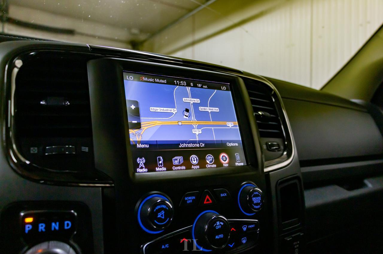 2017 Ram 1500 4x4 Crew Cab Sport Level Kit Wheels Leather Roof Nav Red Deer AB