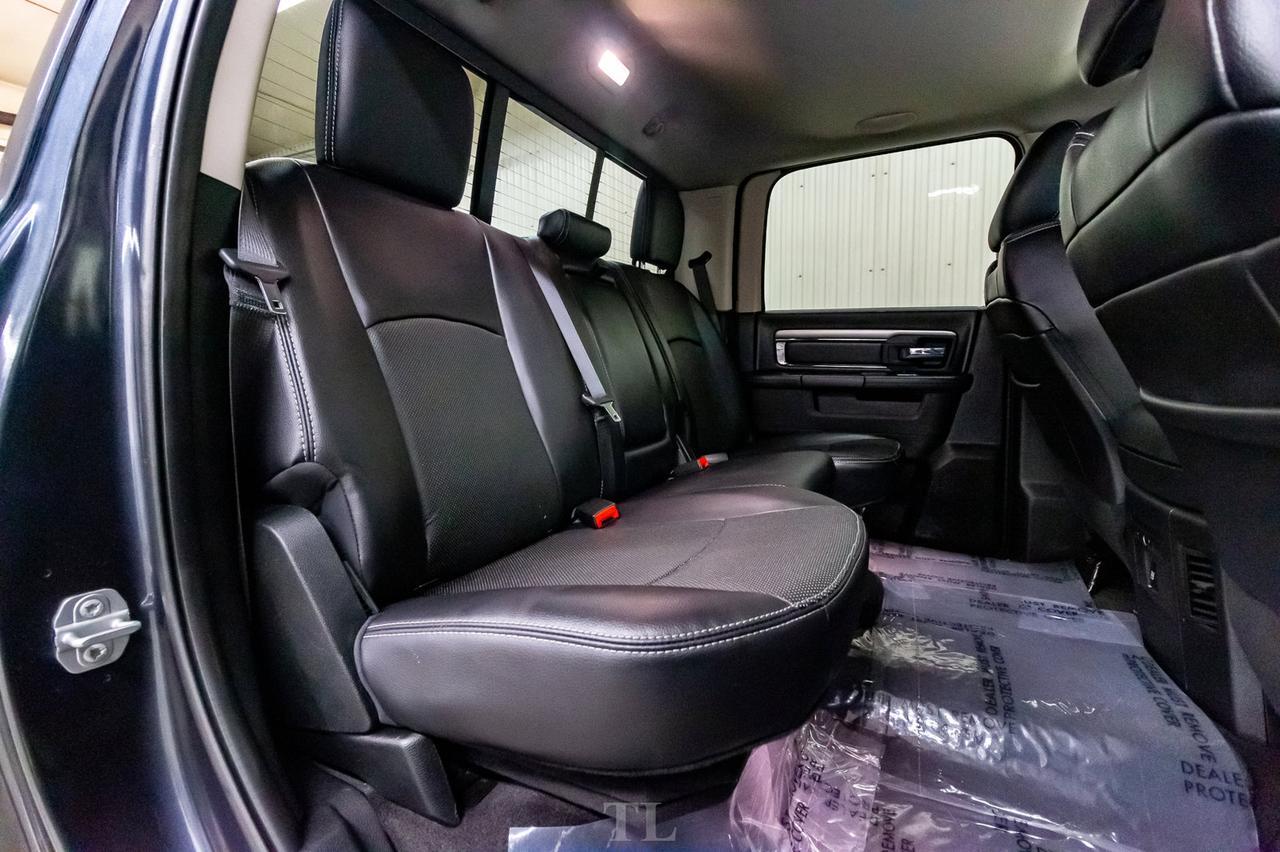 2017 Ram 1500 4x4 Crew Cab Sport Level Kit Wheels Leather Roof Nav Red Deer AB