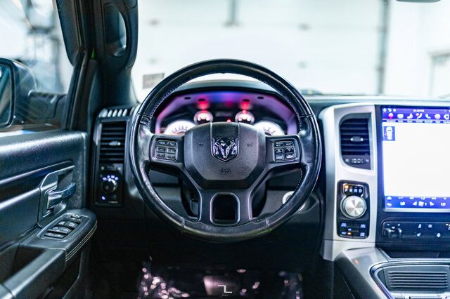 2017 Ram 1500 4x4 Crew Cab Sport Sublime Leather Roof Nav Red Deer AB