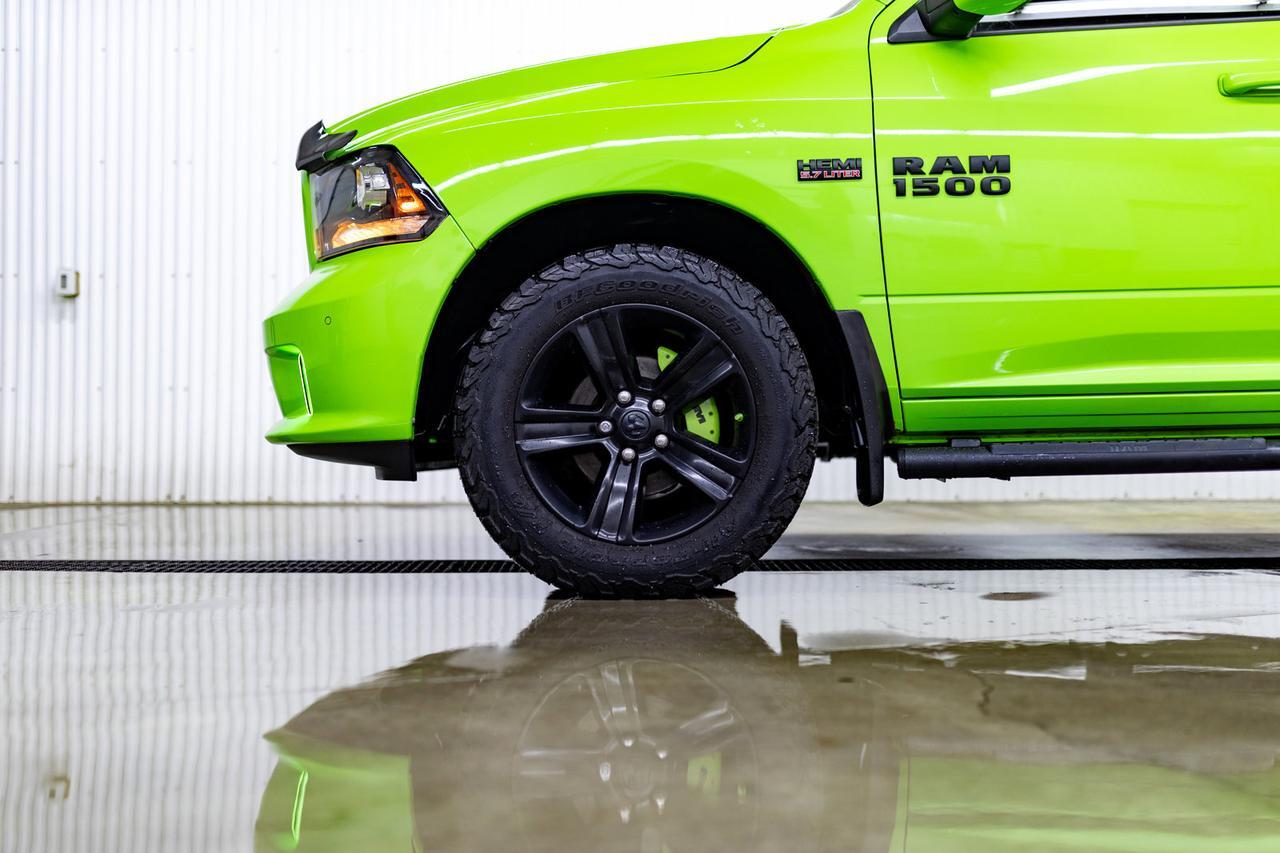 2017 Ram 1500 4x4 Crew Cab Sport Sublime Leather Roof Nav Red Deer AB