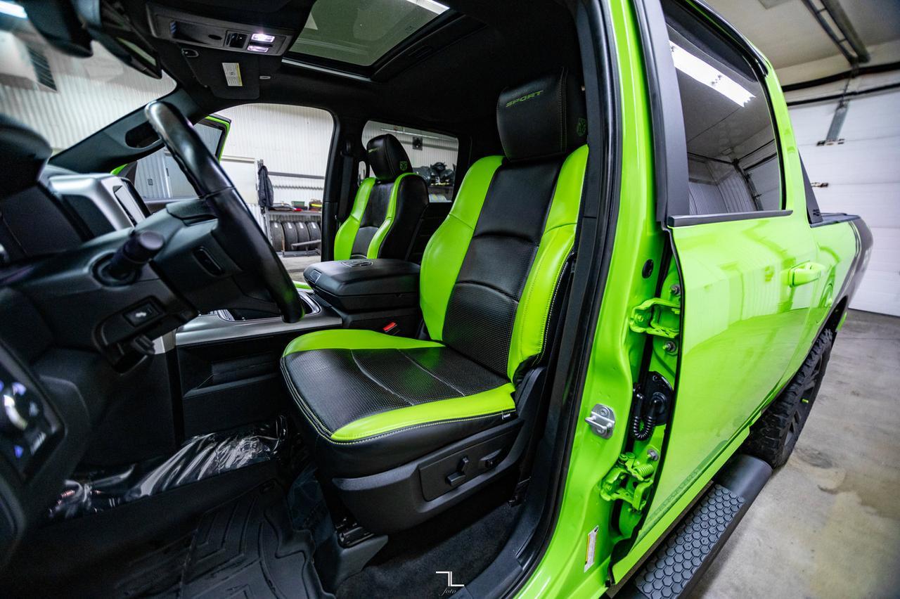 2017 Ram 1500 4x4 Crew Cab Sport Sublime Leather Roof Nav Red Deer AB