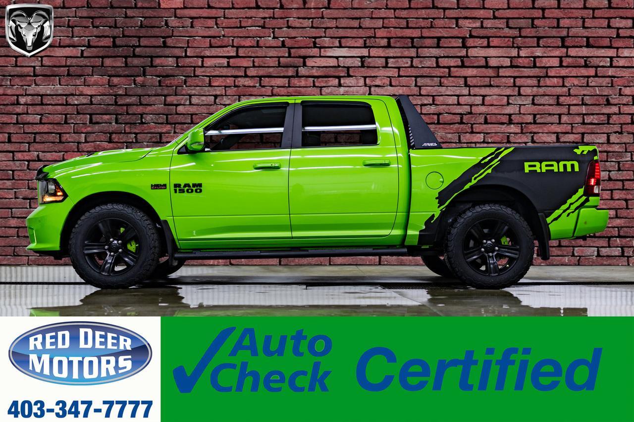 2017 Ram 1500 4x4 Crew Cab Sport Sublime Leather Roof Nav