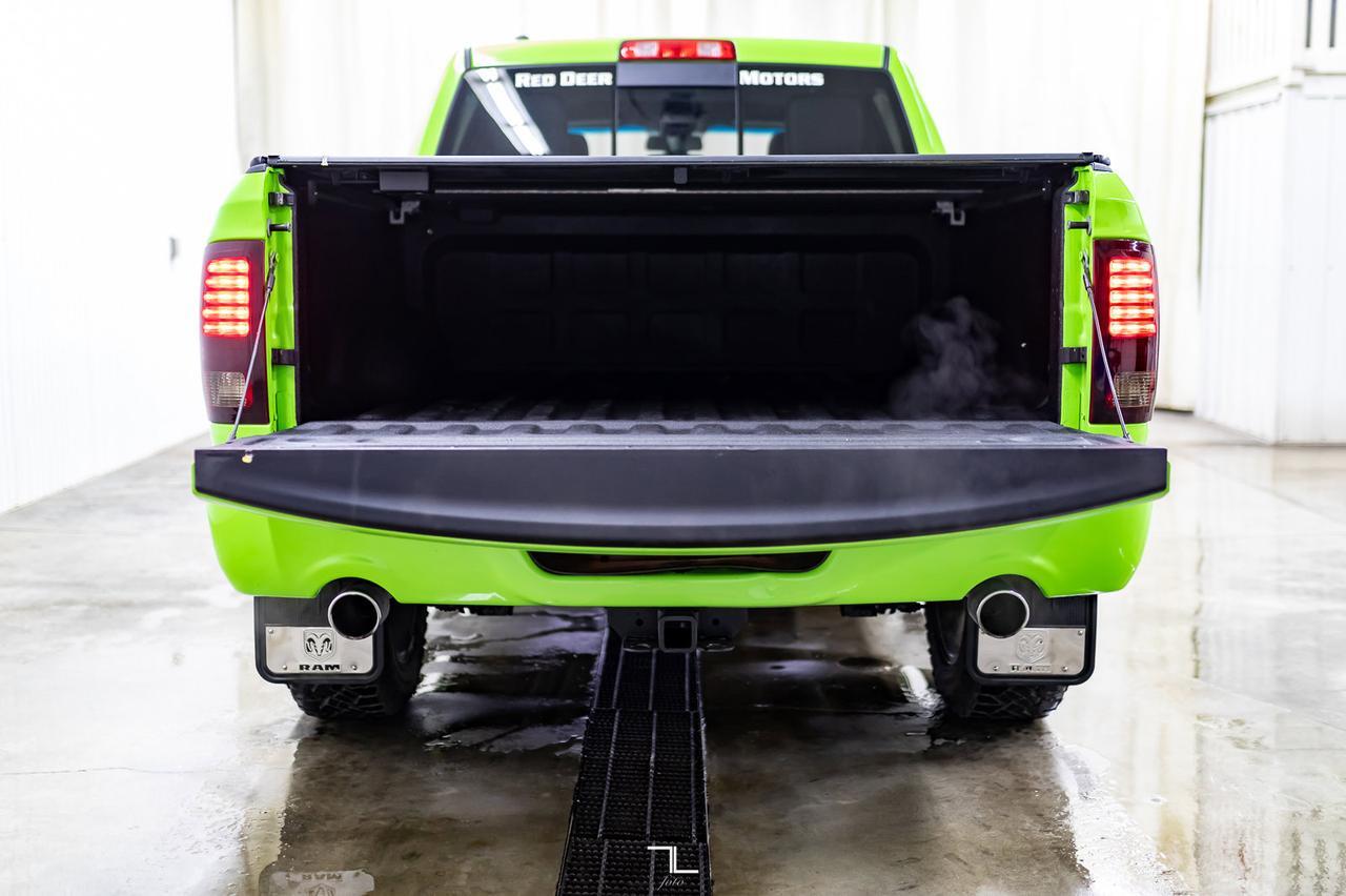 2017 Ram 1500 4x4 Crew Cab Sublime Sport Leather Roof Nav Red Deer AB