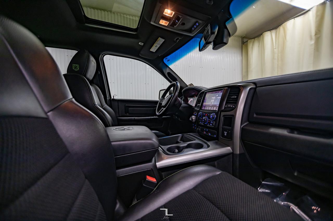 2017 Ram 1500 4x4 Crew Cab Sublime Sport Leather Roof Nav Red Deer AB