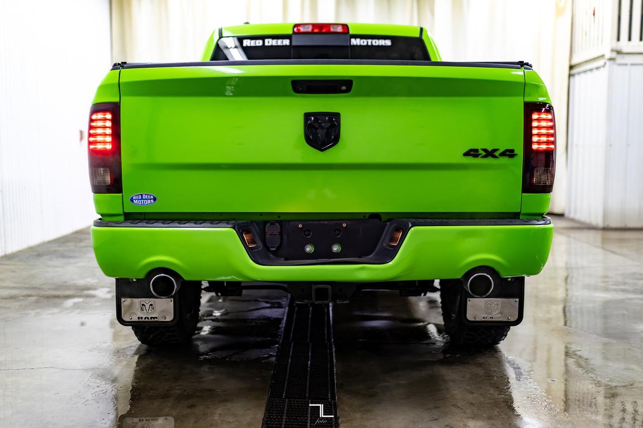 2017 Ram 1500 4x4 Crew Cab Sublime Sport Leather Roof Nav Red Deer AB