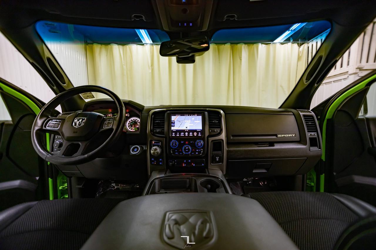 2017 Ram 1500 4x4 Crew Cab Sublime Sport Leather Roof Nav Red Deer AB