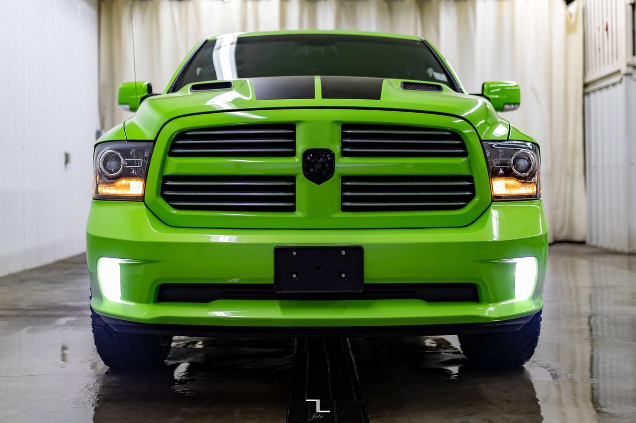 2017 Ram 1500 4x4 Crew Cab Sublime Sport Leather Roof Nav Red Deer AB