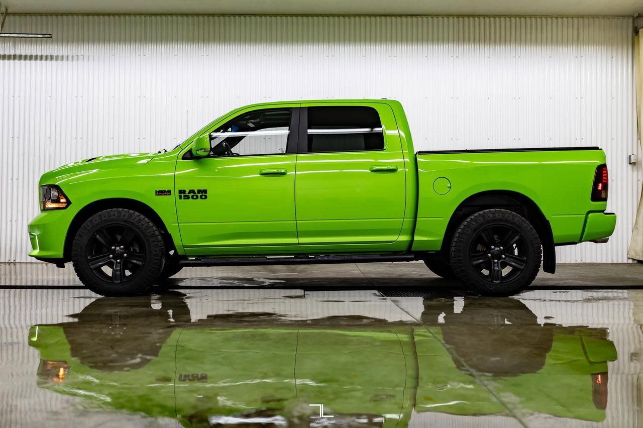 2017 Ram 1500 4x4 Crew Cab Sublime Sport Leather Roof Nav Red Deer AB