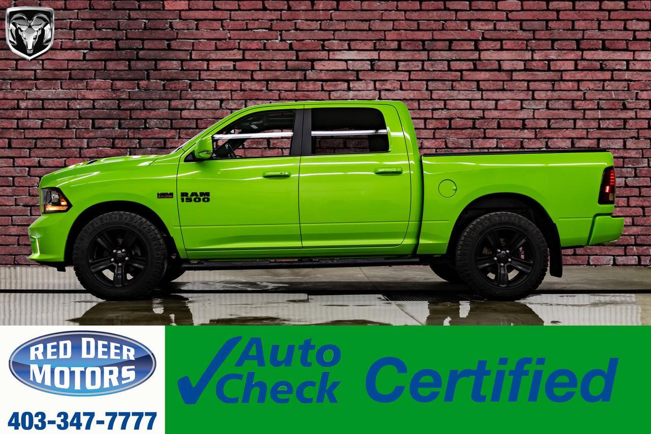 2017 Ram 1500 4x4 Crew Cab Sublime Sport Leather Roof Nav