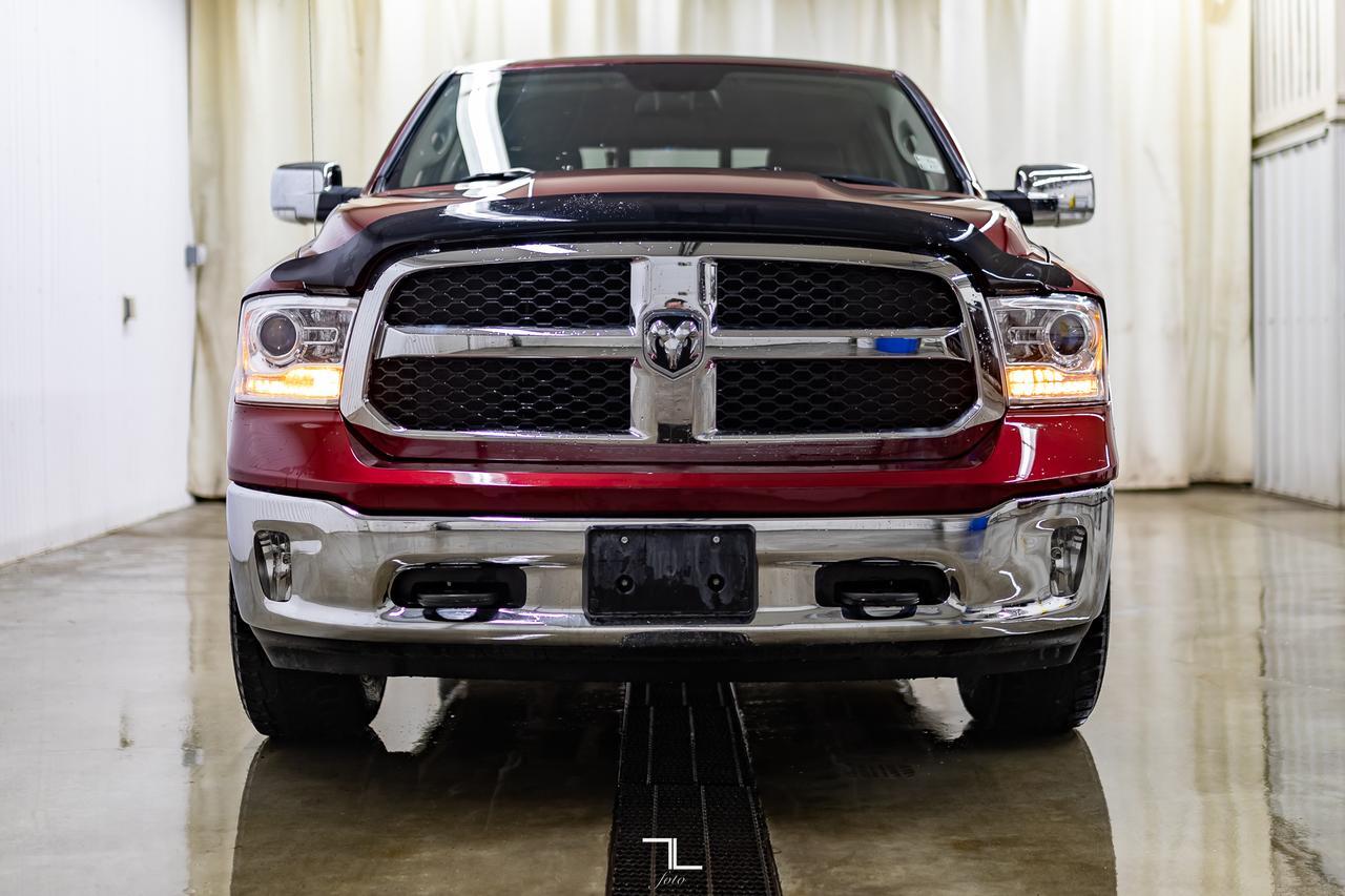 2017 Ram 1500 4x4 Quad Cab Laramie Leather BCam Red Deer AB