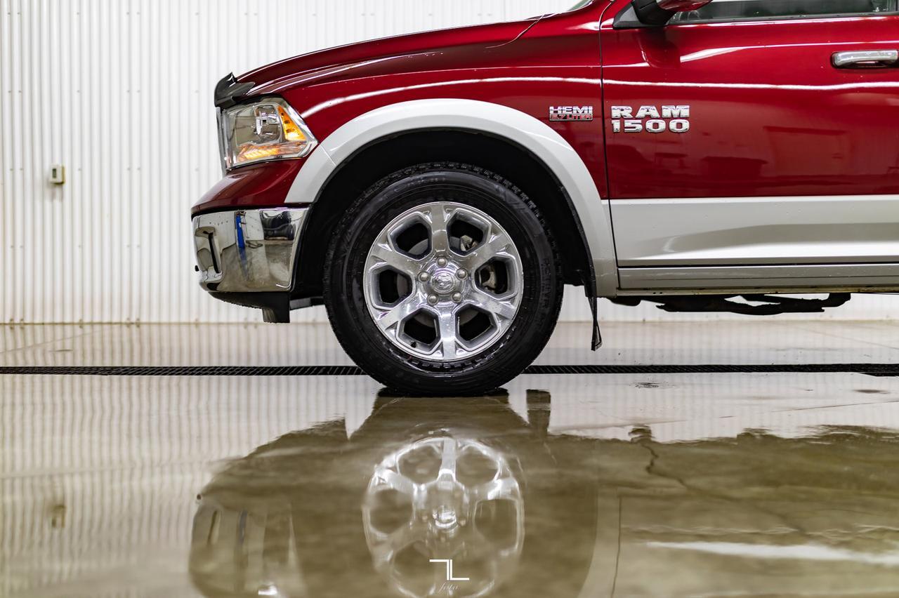 2017 Ram 1500 4x4 Quad Cab Laramie Leather BCam Red Deer AB
