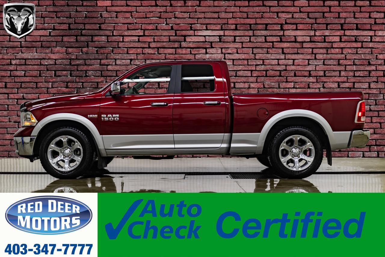 2017 Ram 1500 4x4 Quad Cab Laramie Leather BCam