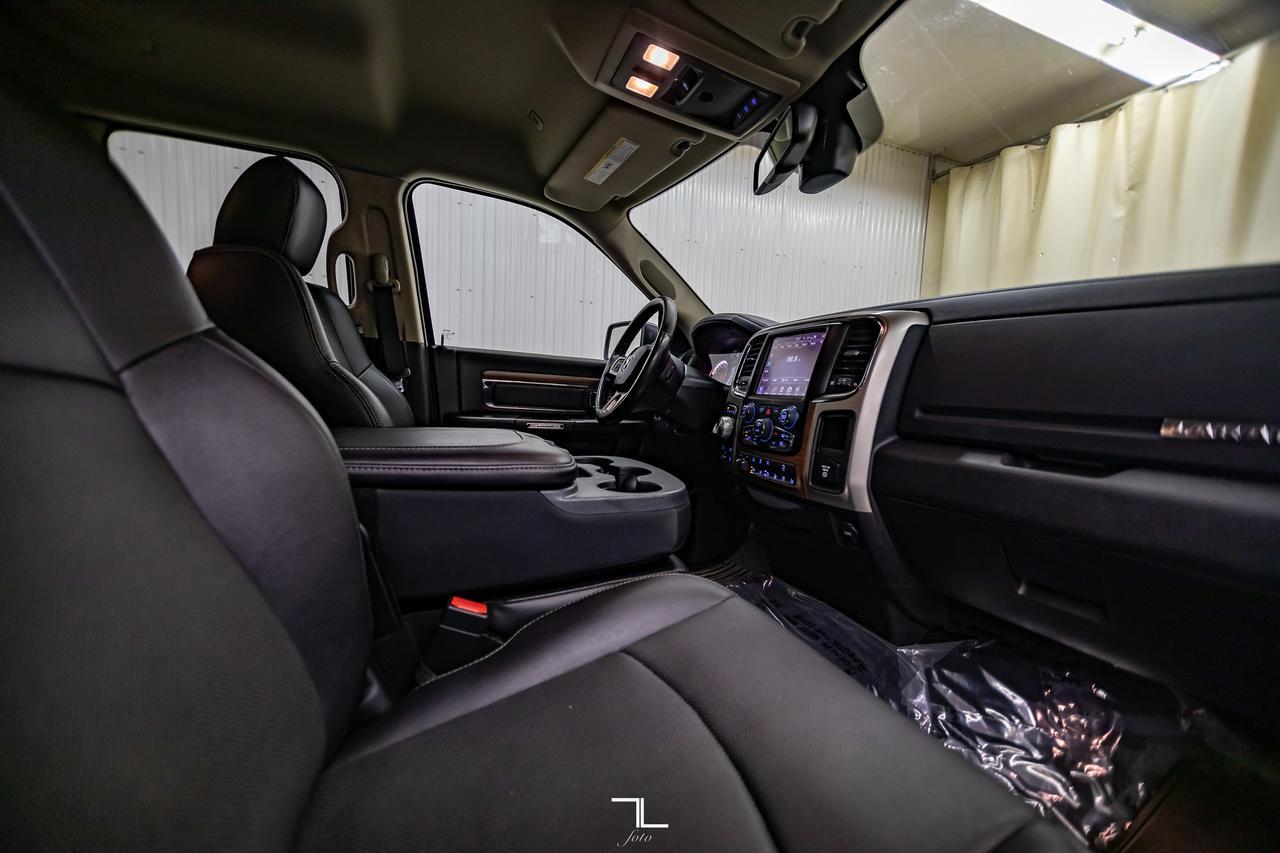 2017 Ram 1500 4x4 Quad Cab Laramie Leather BCam Red Deer AB