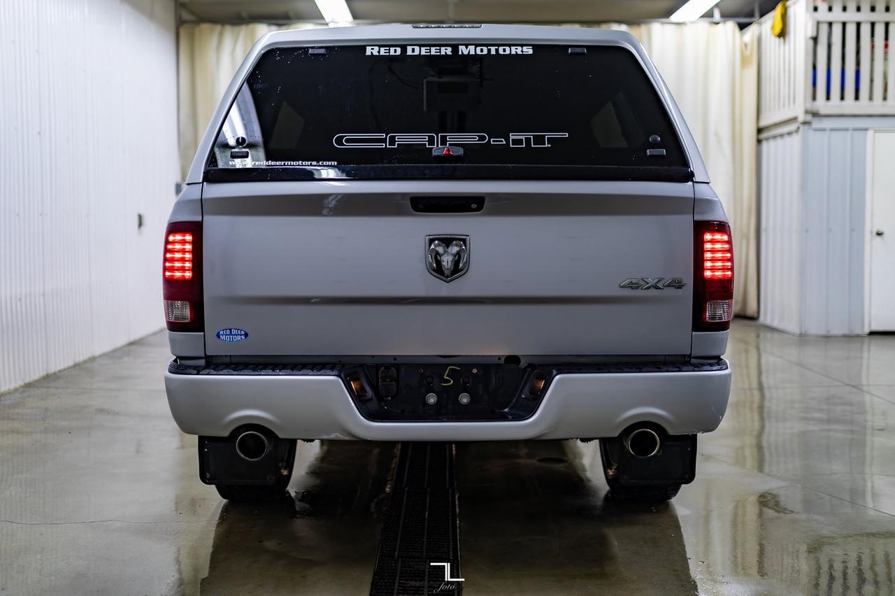 2017 Ram 1500 4x4 Quad Cab Sport HEMI Red Deer AB