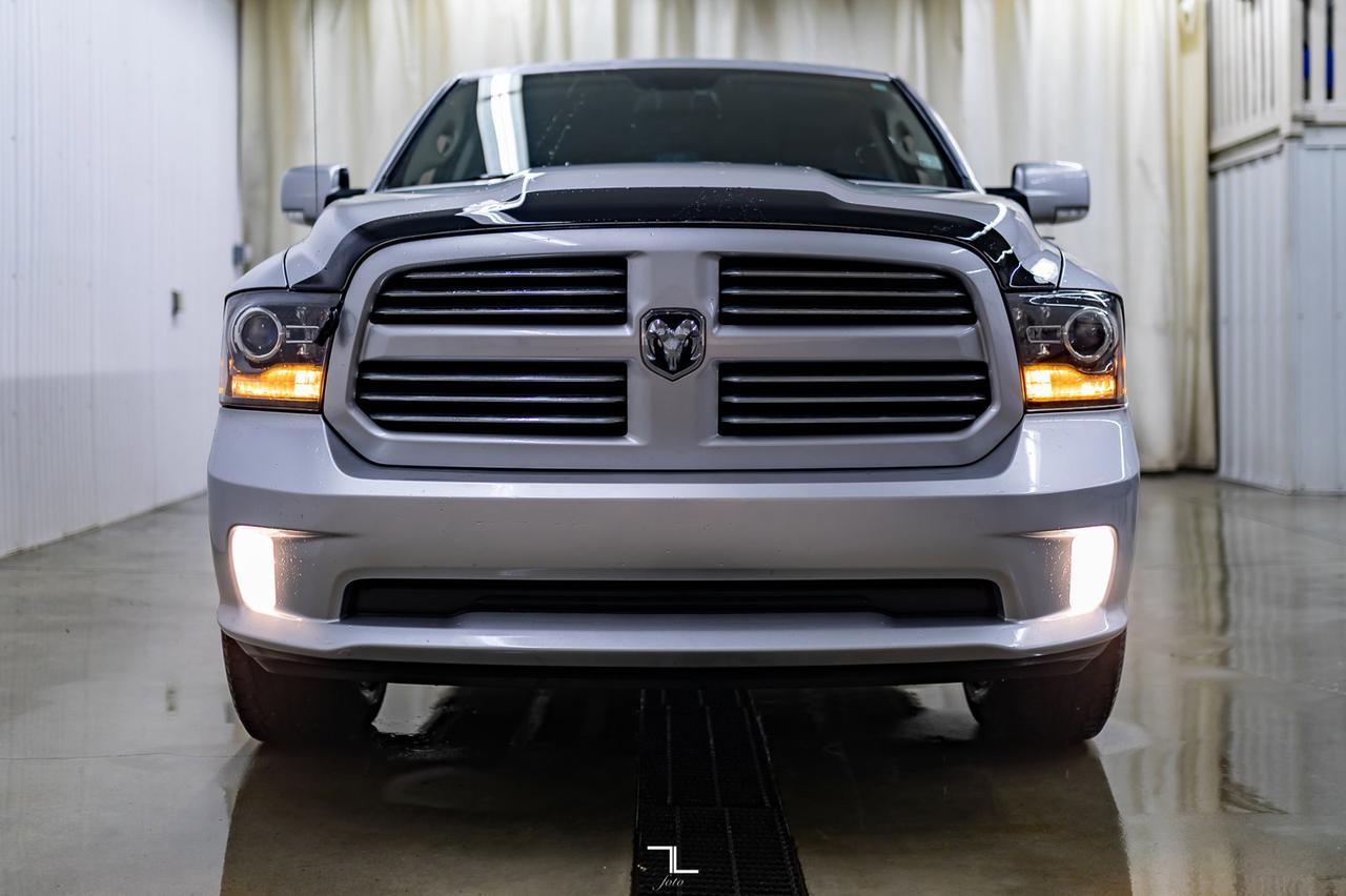 2017 Ram 1500 4x4 Quad Cab Sport HEMI Red Deer AB