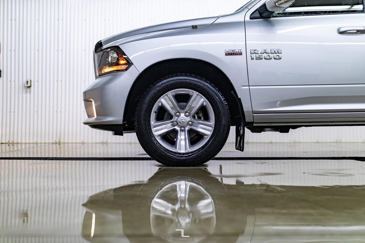 2017 Ram 1500 4x4 Quad Cab Sport HEMI Red Deer AB