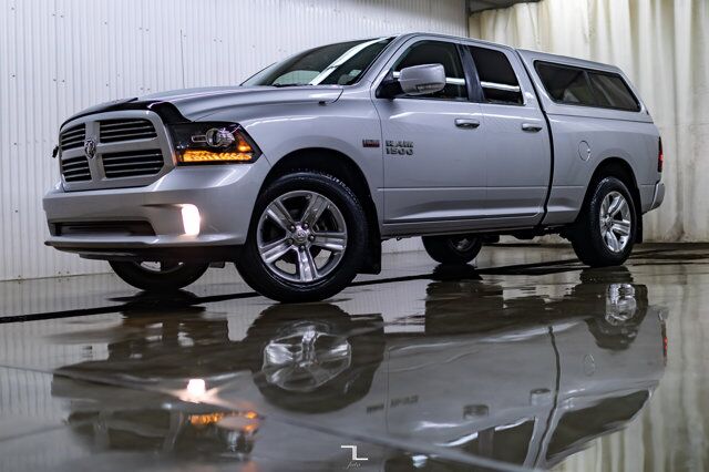 2017 Ram 1500 4x4 Quad Cab Sport HEMI Red Deer AB