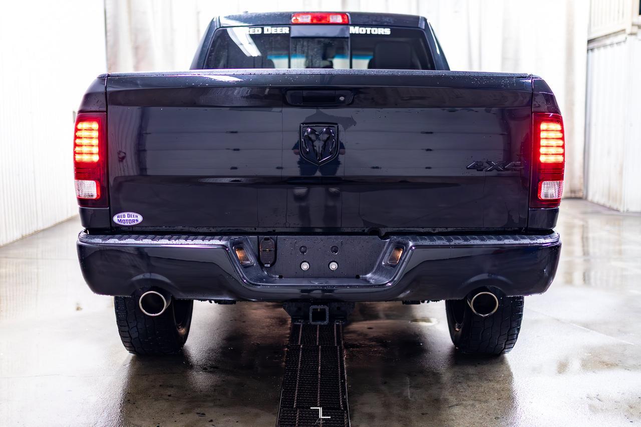 2017 Ram 1500 4x4 Quad Cab Sport PSeat Red Deer AB