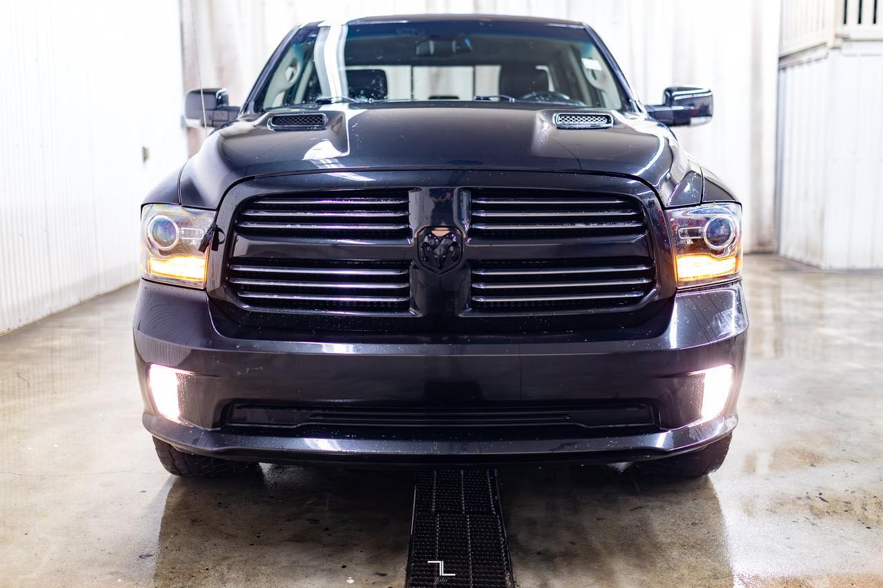 2017 Ram 1500 4x4 Quad Cab Sport PSeat Red Deer AB