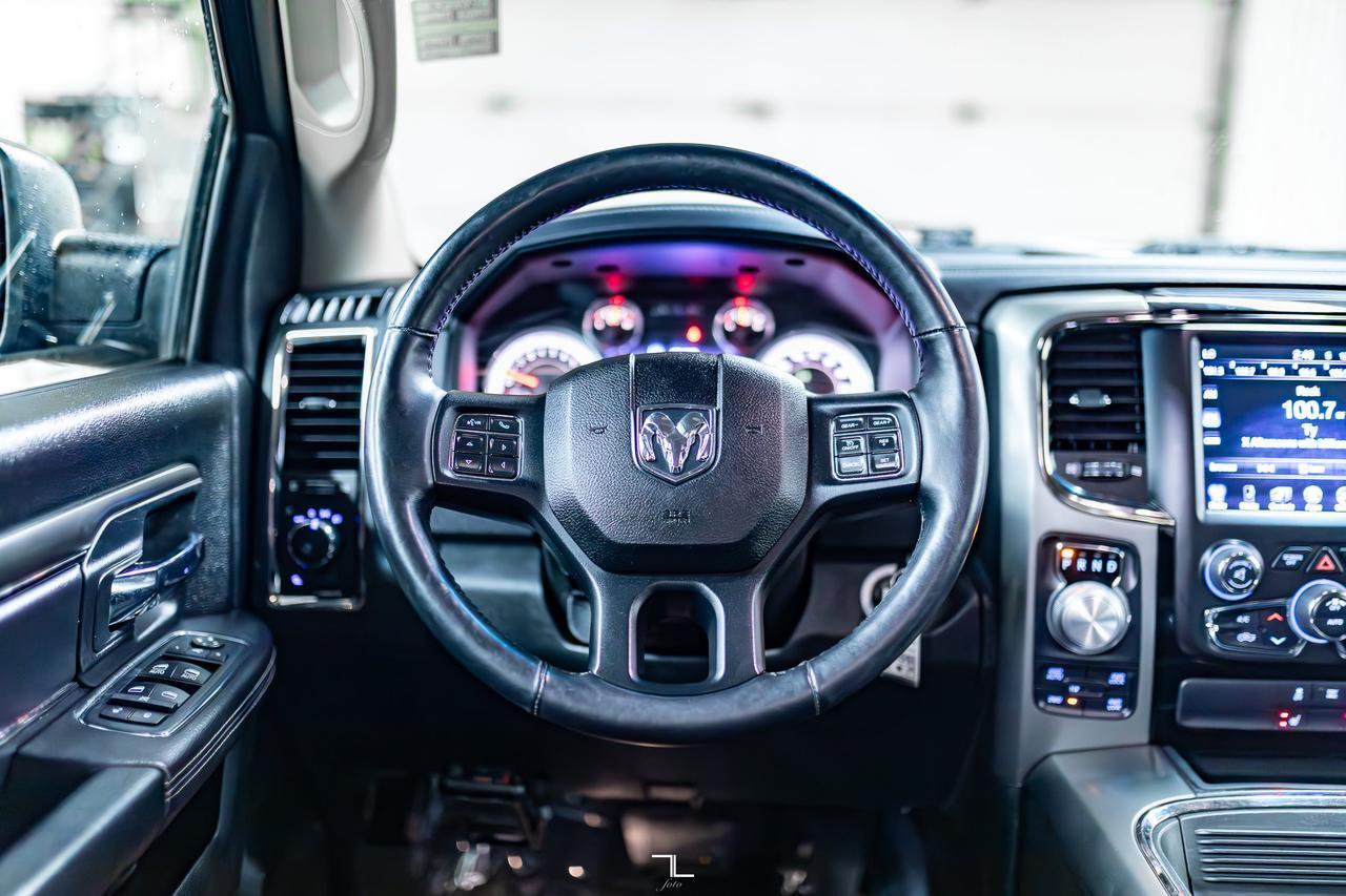 2017 Ram 1500 4x4 Quad Cab Sport PSeat Red Deer AB