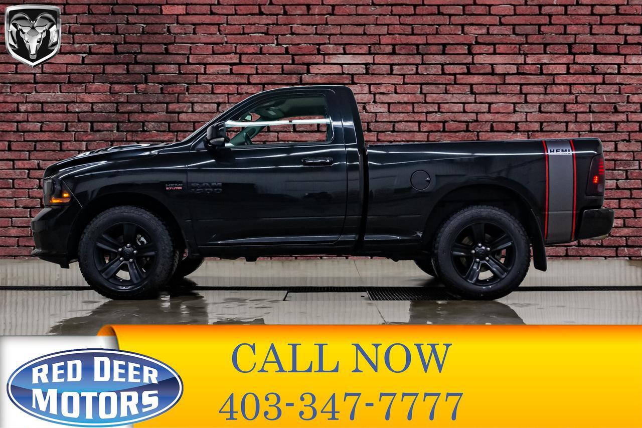 2017 Ram 1500 4x4 Reg Cab Short Box Sport Leather Nav BCam