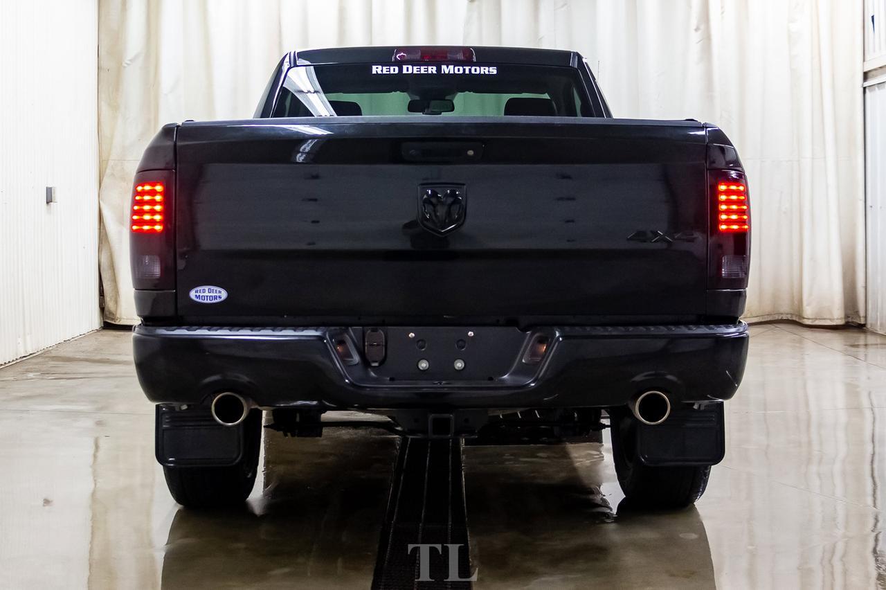 2017 Ram 1500 4x4 Reg Cab Short Box Sport Leather Nav BCam Red Deer AB