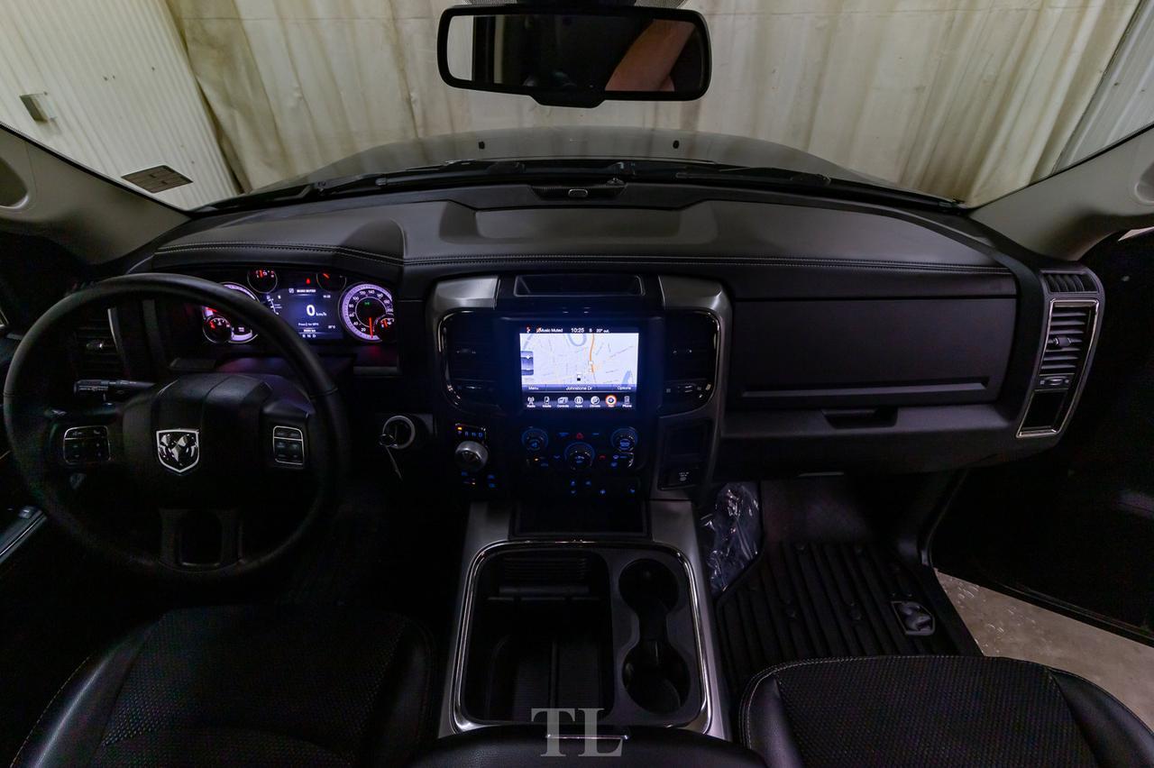 2017 Ram 1500 4x4 Reg Cab Short Box Sport Leather Nav BCam Red Deer AB