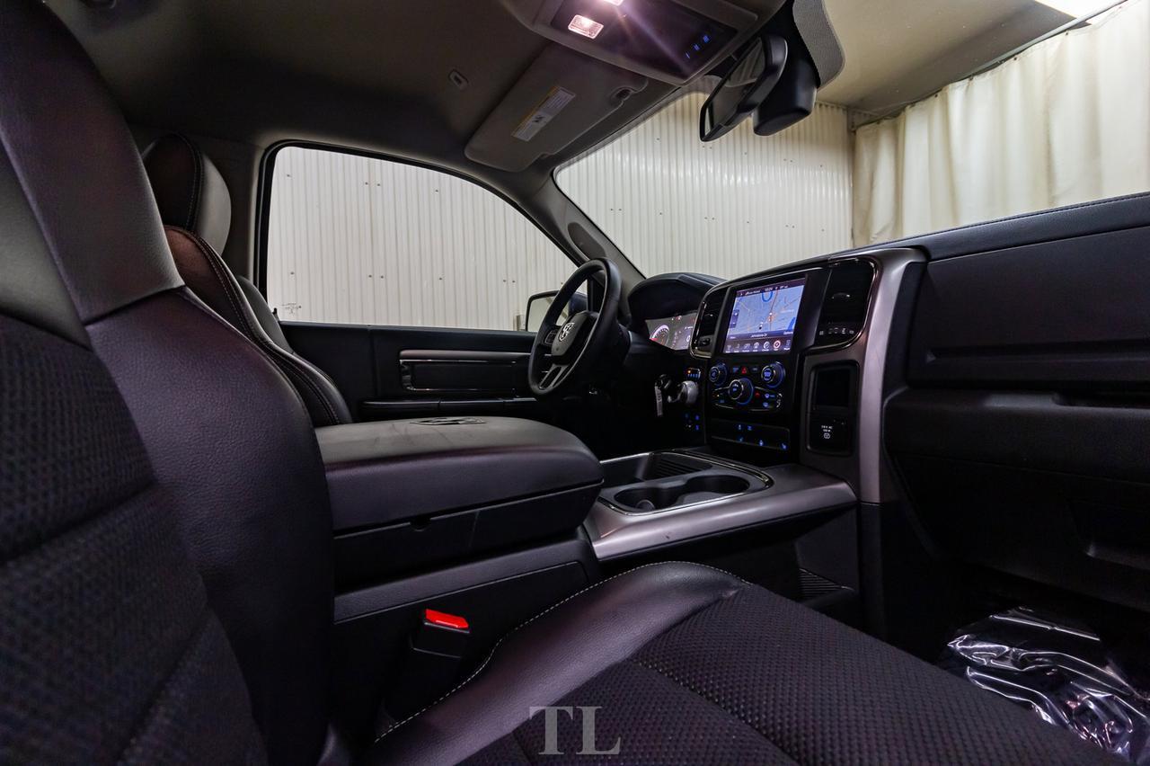 2017 Ram 1500 4x4 Reg Cab Short Box Sport Leather Nav BCam Red Deer AB