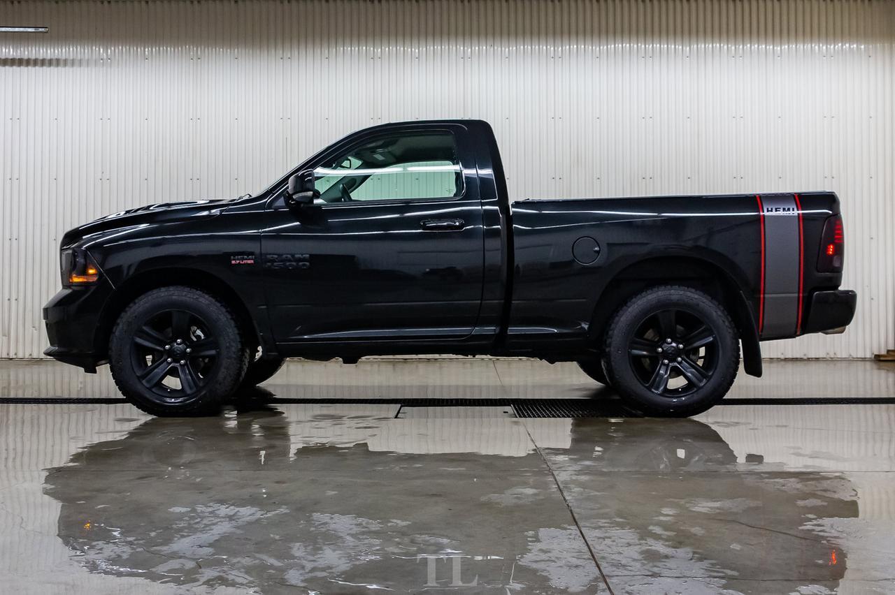 2017 Ram 1500 4x4 Reg Cab Short Box Sport Leather Nav BCam Red Deer AB