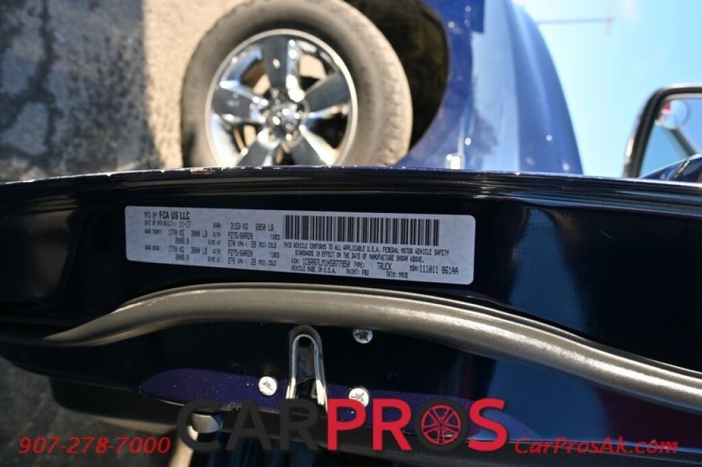 2017 Ram 1500 Big Horn - Crew Cab - 4x4 - 3.0L EcoDiesel V6 - Remote Start - Heated Seats & Steering Wheel - Backup Camera - Front & Rear Park Sensors - Trailer Brake Controller - Tow Pkg - 27 MPG Anchorage AK