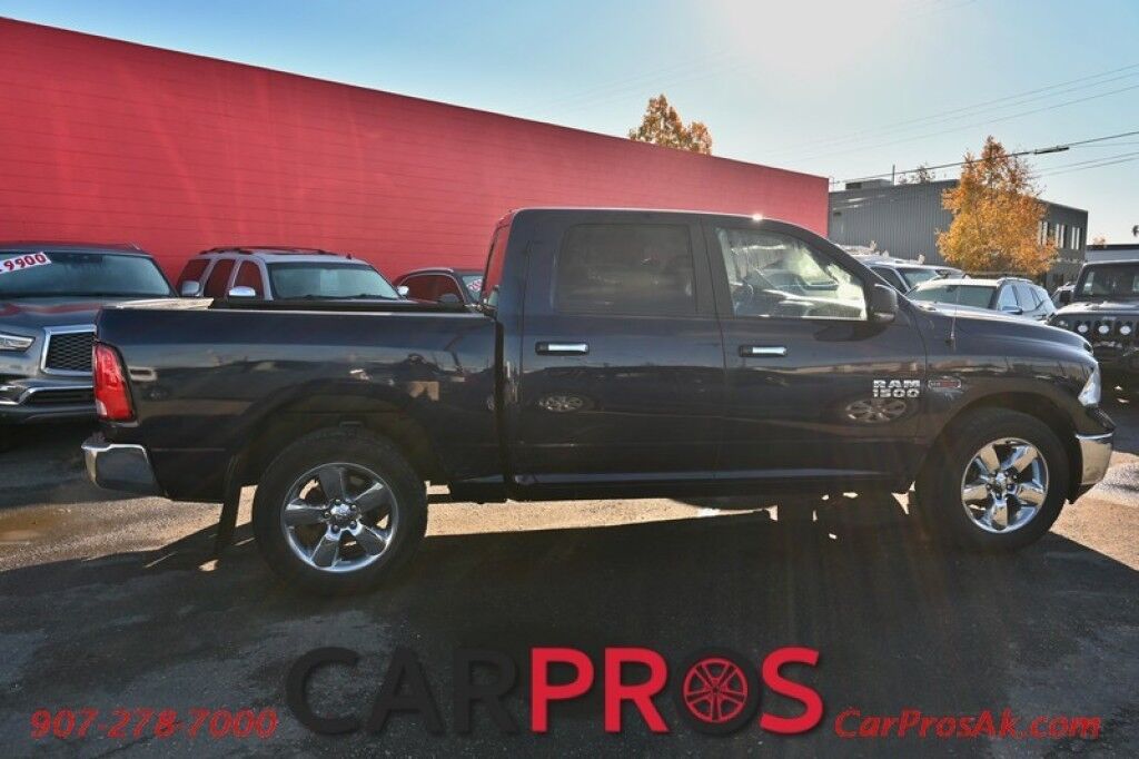 2017 Ram 1500 Big Horn - Crew Cab - 4x4 - 3.0L EcoDiesel V6 - Remote Start - Heated Seats & Steering Wheel - Backup Camera - Front & Rear Park Sensors - Trailer Brake Controller - Tow Pkg - 27 MPG Anchorage AK
