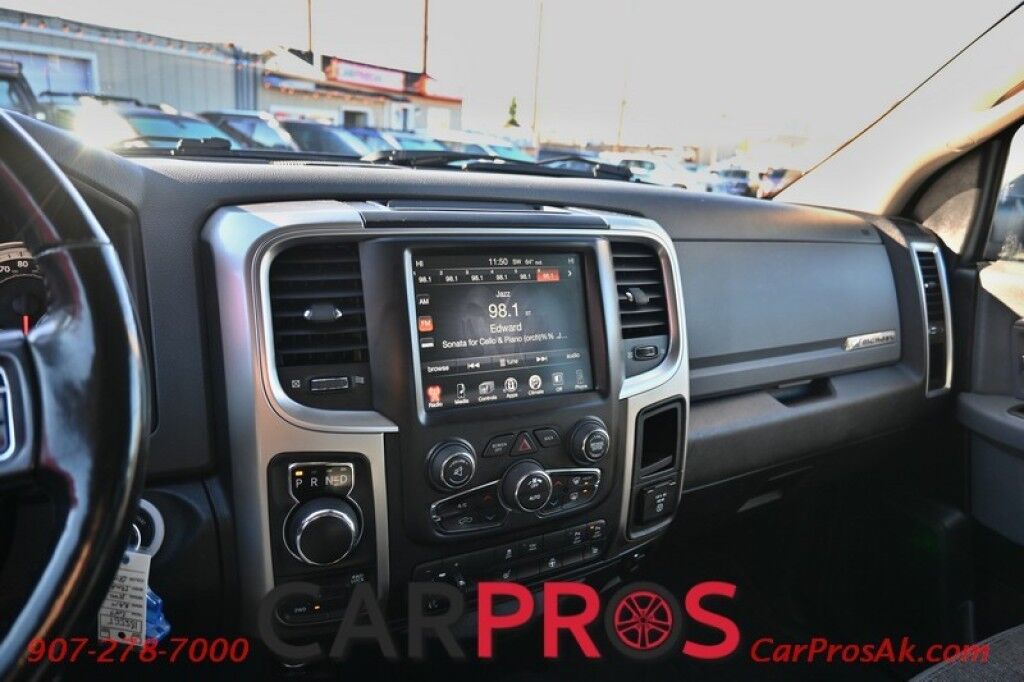 2017 Ram 1500 Big Horn - Crew Cab - 4x4 - 3.0L EcoDiesel V6 - Remote Start - Heated Seats & Steering Wheel - Backup Camera - Front & Rear Park Sensors - Trailer Brake Controller - Tow Pkg - 27 MPG Anchorage AK