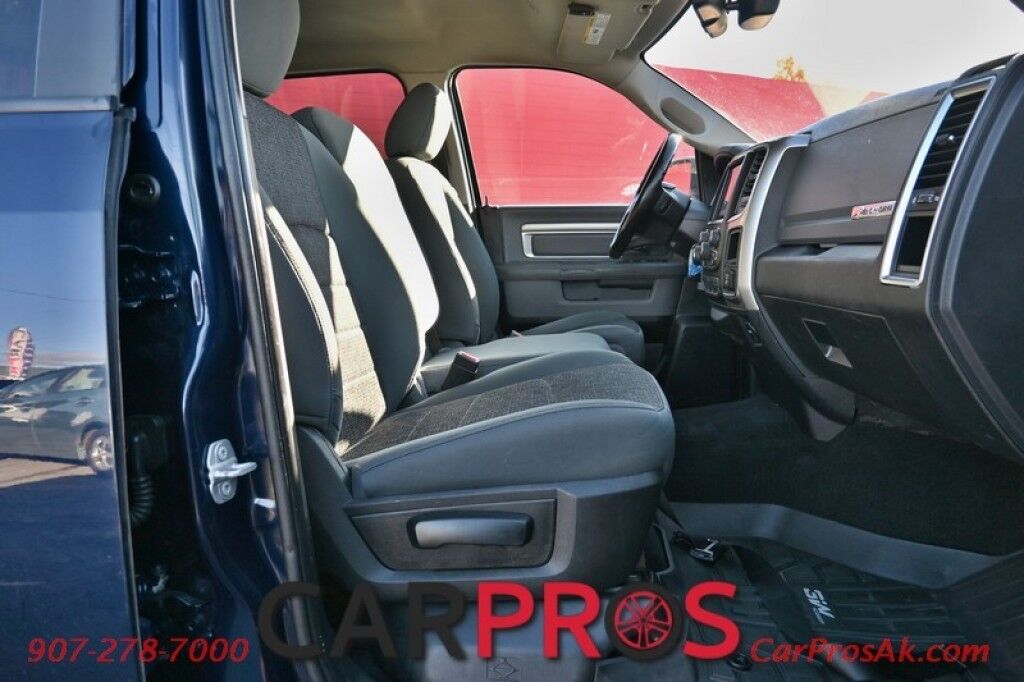 2017 Ram 1500 Big Horn - Crew Cab - 4x4 - 3.0L EcoDiesel V6 - Remote Start - Heated Seats & Steering Wheel - Backup Camera - Front & Rear Park Sensors - Trailer Brake Controller - Tow Pkg - 27 MPG Anchorage AK