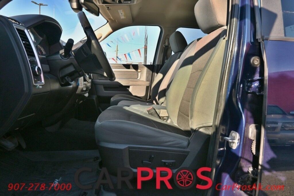 2017 Ram 1500 Big Horn - Crew Cab - 4x4 - 3.0L EcoDiesel V6 - Remote Start - Heated Seats & Steering Wheel - Backup Camera - Front & Rear Park Sensors - Trailer Brake Controller - Tow Pkg - 27 MPG Anchorage AK
