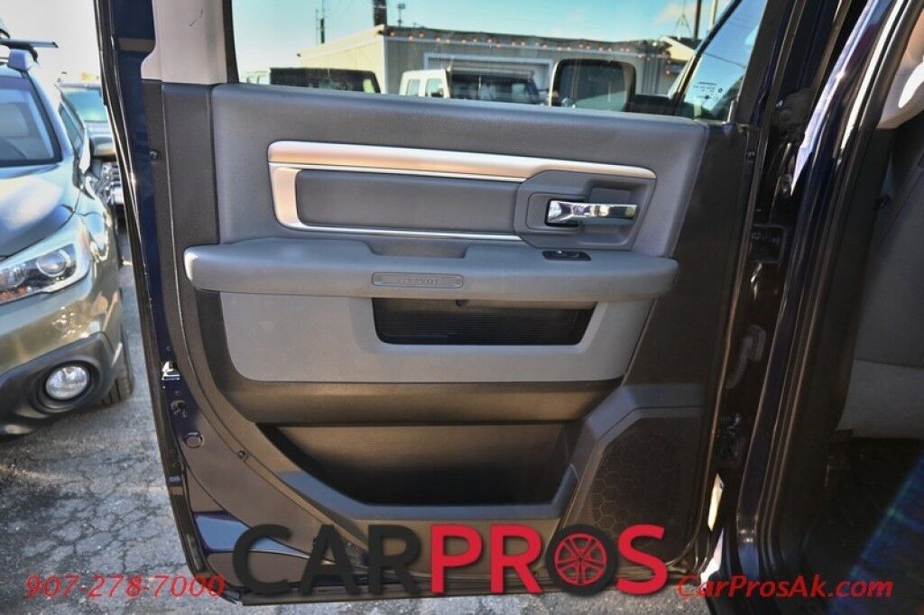 2017 Ram 1500 Big Horn - Crew Cab - 4x4 - 3.0L EcoDiesel V6 - Remote Start - Heated Seats & Steering Wheel - Backup Camera - Front & Rear Park Sensors - Trailer Brake Controller - Tow Pkg - 27 MPG Anchorage AK