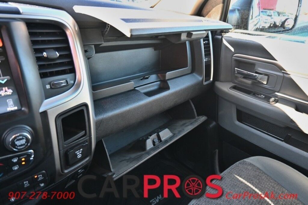 2017 Ram 1500 Big Horn - Crew Cab - 4x4 - 3.0L EcoDiesel V6 - Remote Start - Heated Seats & Steering Wheel - Backup Camera - Front & Rear Park Sensors - Trailer Brake Controller - Tow Pkg - 27 MPG Anchorage AK