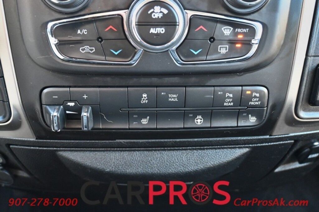 2017 Ram 1500 Big Horn - Crew Cab - 4x4 - 3.0L EcoDiesel V6 - Remote Start - Heated Seats & Steering Wheel - Backup Camera - Front & Rear Park Sensors - Trailer Brake Controller - Tow Pkg - 27 MPG Anchorage AK
