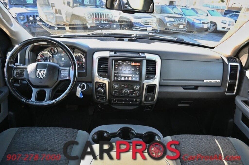 2017 Ram 1500 Big Horn - Crew Cab - 4x4 - 3.0L EcoDiesel V6 - Remote Start - Heated Seats & Steering Wheel - Backup Camera - Front & Rear Park Sensors - Trailer Brake Controller - Tow Pkg - 27 MPG Anchorage AK