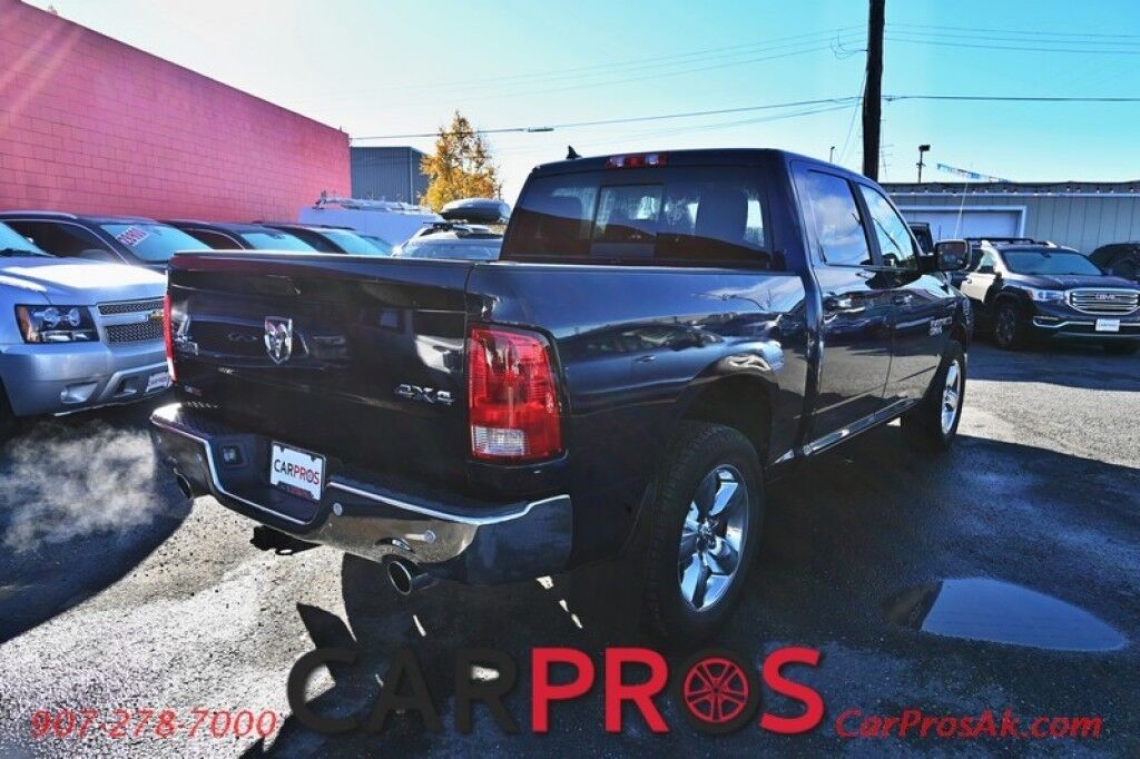 2017 Ram 1500 Big Horn - Crew Cab - 4x4 - 3.0L EcoDiesel V6 - Remote Start - Heated Seats & Steering Wheel - Backup Camera - Front & Rear Park Sensors - Trailer Brake Controller - Tow Pkg - 27 MPG Anchorage AK