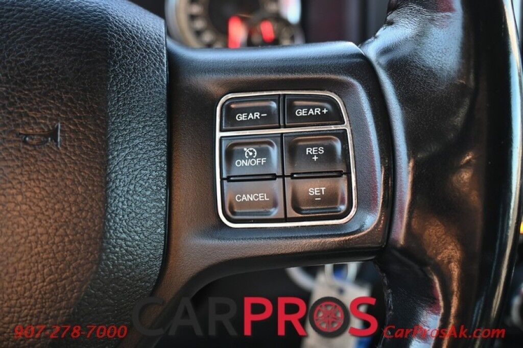 2017 Ram 1500 Big Horn - Crew Cab - 4x4 - 3.0L EcoDiesel V6 - Remote Start - Heated Seats & Steering Wheel - Backup Camera - Front & Rear Park Sensors - Trailer Brake Controller - Tow Pkg - 27 MPG Anchorage AK