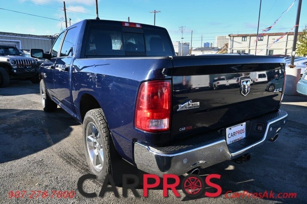 2017 Ram 1500 Big Horn - Crew Cab - 4x4 - 3.0L EcoDiesel V6 - Remote Start - Heated Seats & Steering Wheel - Backup Camera - Front & Rear Park Sensors - Trailer Brake Controller - Tow Pkg - 27 MPG Anchorage AK