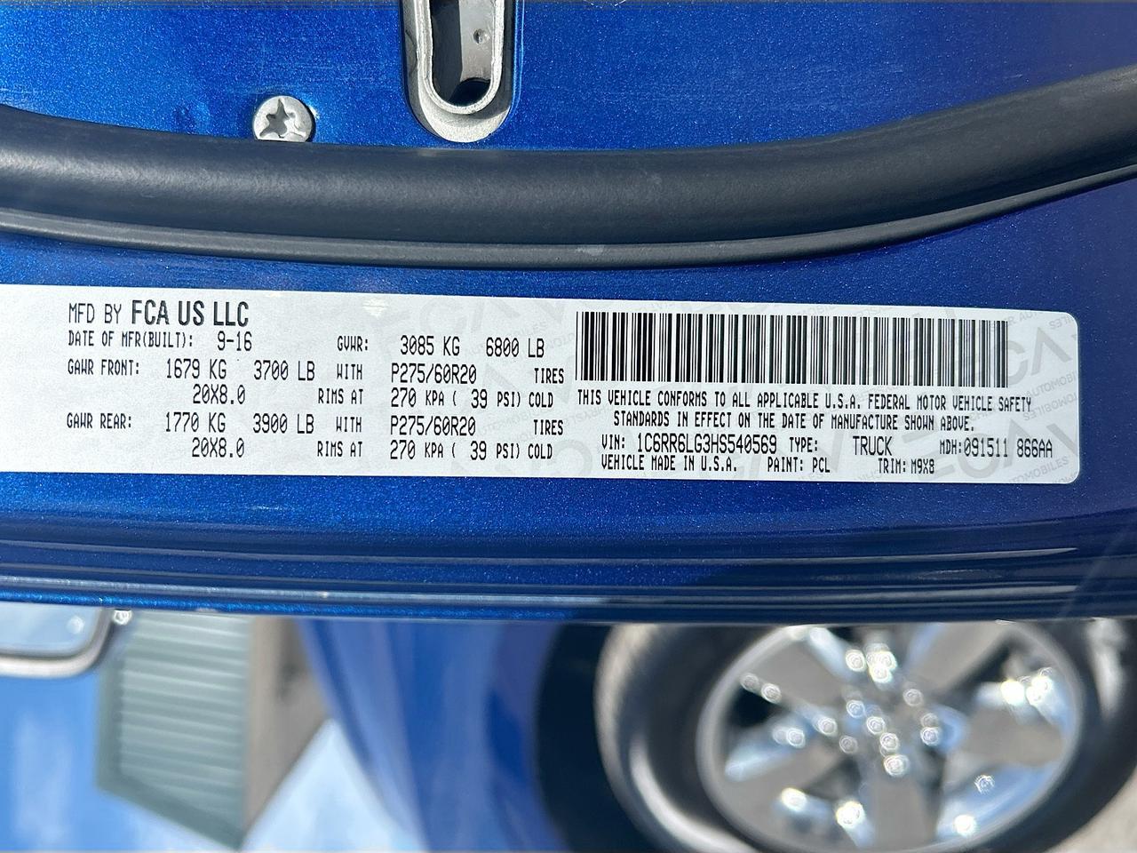 2017 Ram 1500 Big Horn 4x2 Crew Cab Box Venice FL