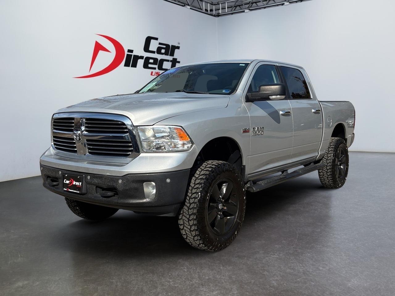 2017 Ram 1500 Big Horn, RUNNING BOARDS, TOW PACKAGE, BACKUP CAMERA WITH PARKING SENSORS, REMOTE START, BED LINER, NAVIGATION, REAR POWER SLIDING WINDOW, CLEAN CARFAX, DRIVE BIG IN THIS RAM! Virginia Beach VA