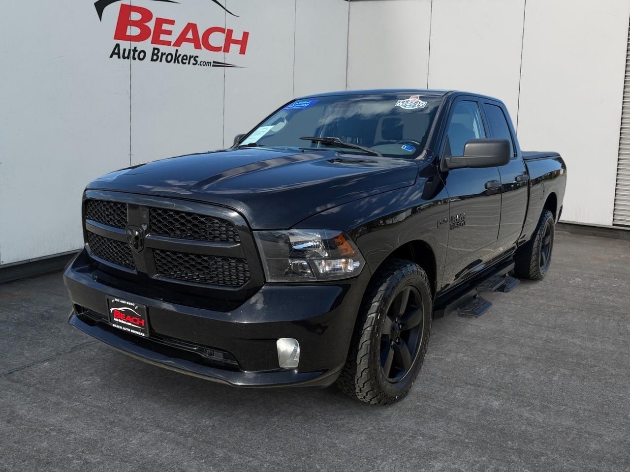 2017 Ram 1500 Express, BLUETOOTH, BED LINER, TOW PACKAGE, POWER/HEATED, REMOTE KEYLESS ENTRY, BACKUP CAMERA, RUNNING BOARDS, COME AND TEST DRIVE THIS RAM 1500 TODAY!