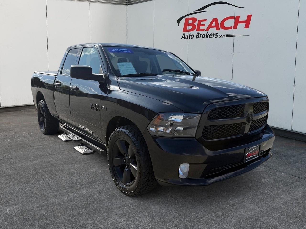 2017 Ram 1500 Express, BLUETOOTH, BED LINER, TOW PACKAGE, POWER/HEATED, REMOTE KEYLESS ENTRY, BACKUP CAMERA, RUNNING BOARDS, COME AND TEST DRIVE THIS RAM 1500 TODAY!