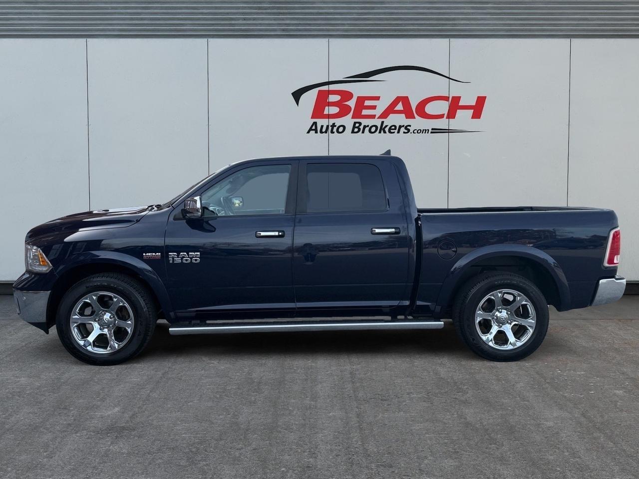 2017 Ram 1500 Laramie, HEATED AND VENTILATED SEATS, HEATED STEERING WHEEL, SUNROOF, HEATED REAR SEATS, ALPINE SPEAKERS, POWER SLIDING REAR WINDOW, NAVIGATION, REMOTE START, ONLY 1 OWNER, CLEAN CARFAX! Norfolk VA