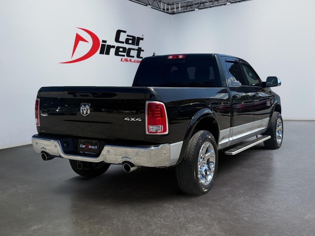 2017 Ram 1500 Laramie, REAR POWER SLIDING WINDOW, LED BED LIGHTING, RUNNING BOARDS, BED LINER, TOW PACKAGE, BACKUP CAMERA, POWER SUNROOF, HEATED & VENTILATED SEATS, LOW MILEAGE, SEE THIS RAM TODAY! Virginia Beach VA
