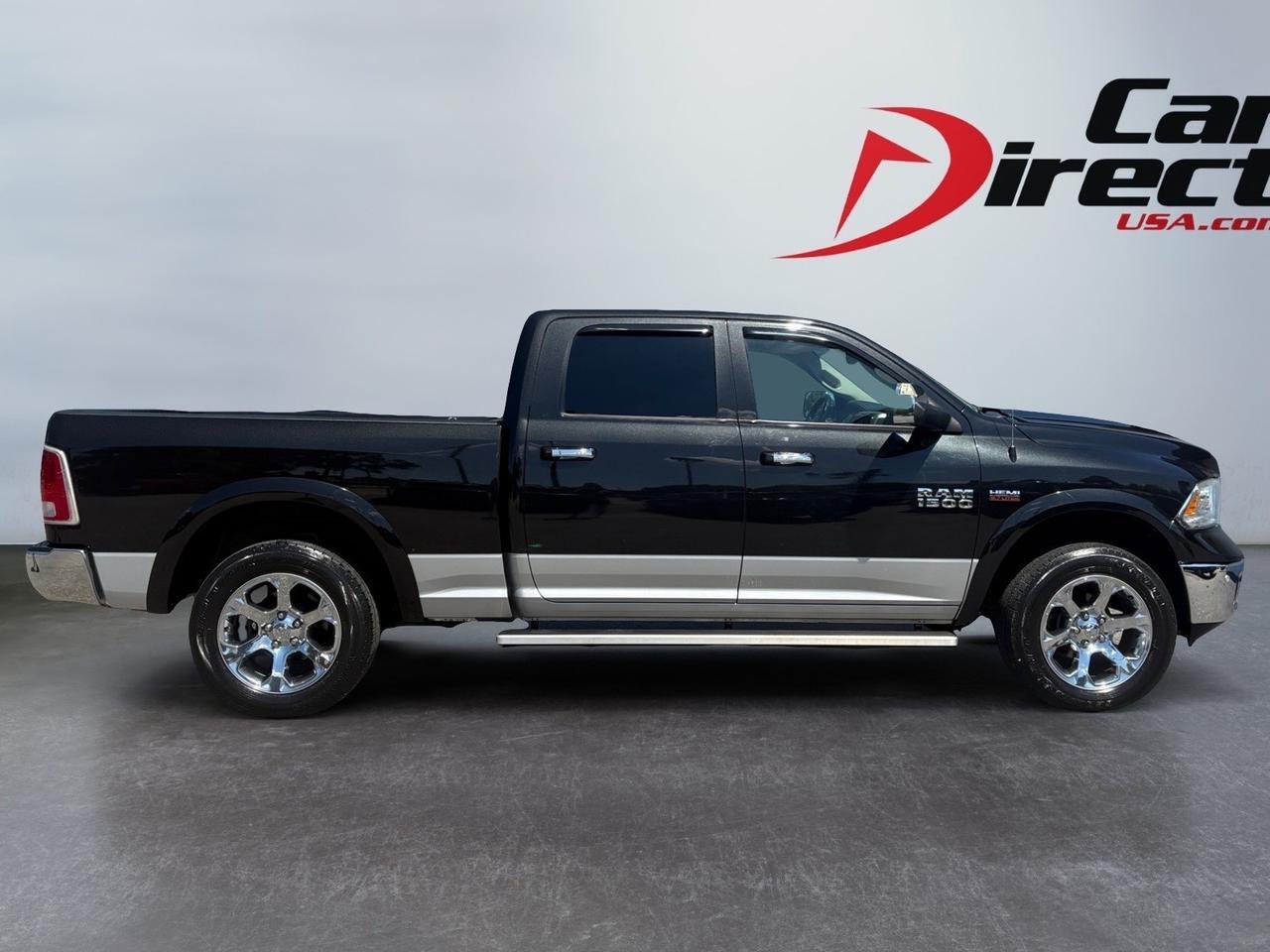 2017 Ram 1500 Laramie, REAR POWER SLIDING WINDOW, LED BED LIGHTING, RUNNING BOARDS, BED LINER, TOW PACKAGE, BACKUP CAMERA, POWER SUNROOF, HEATED & VENTILATED SEATS, LOW MILEAGE, SEE THIS RAM TODAY! Virginia Beach VA
