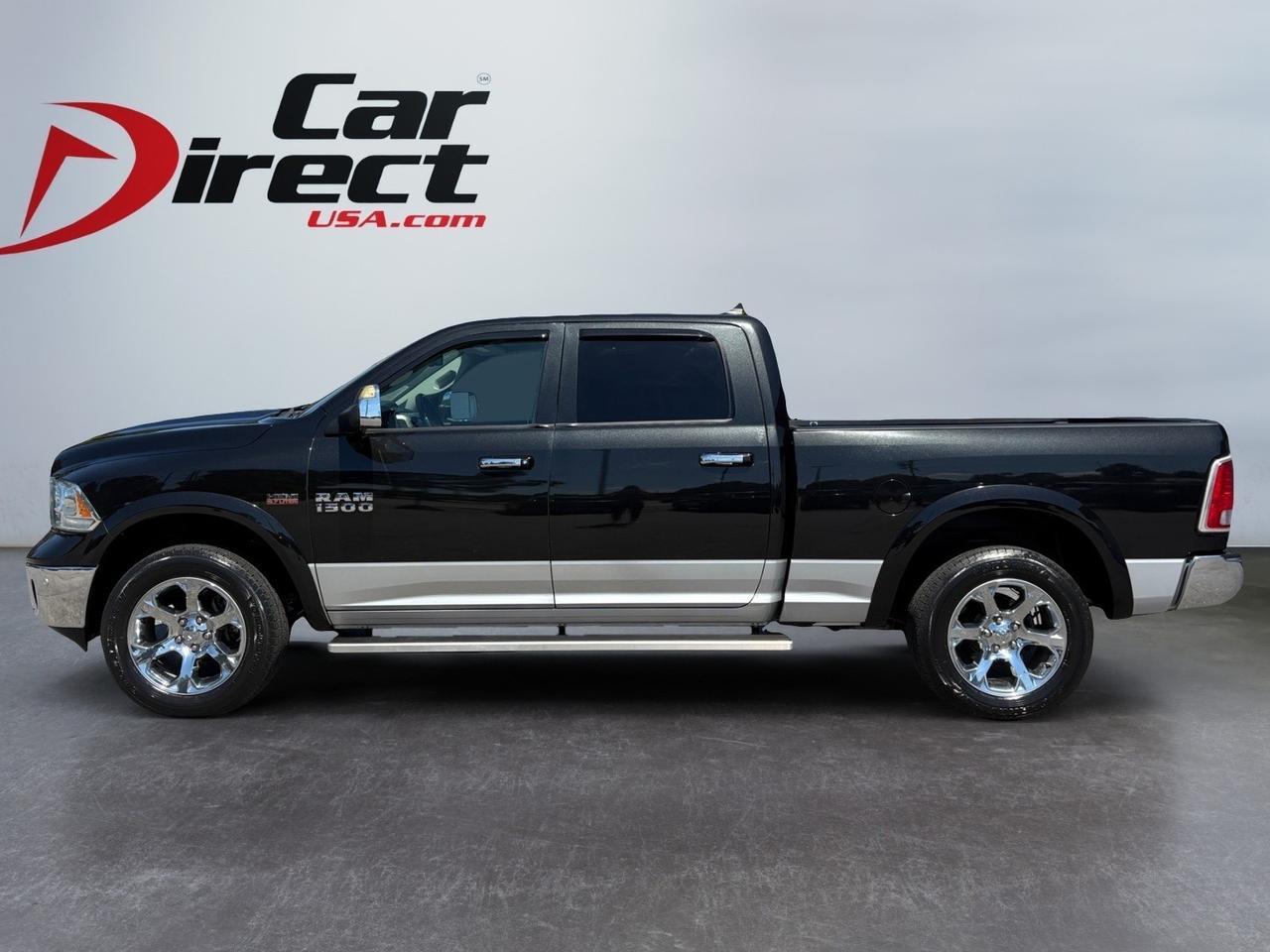 2017 Ram 1500 Laramie, REAR POWER SLIDING WINDOW, LED BED LIGHTING, RUNNING BOARDS, BED LINER, TOW PACKAGE, BACKUP CAMERA, POWER SUNROOF, HEATED & VENTILATED SEATS, LOW MILEAGE, SEE THIS RAM TODAY! Virginia Beach VA