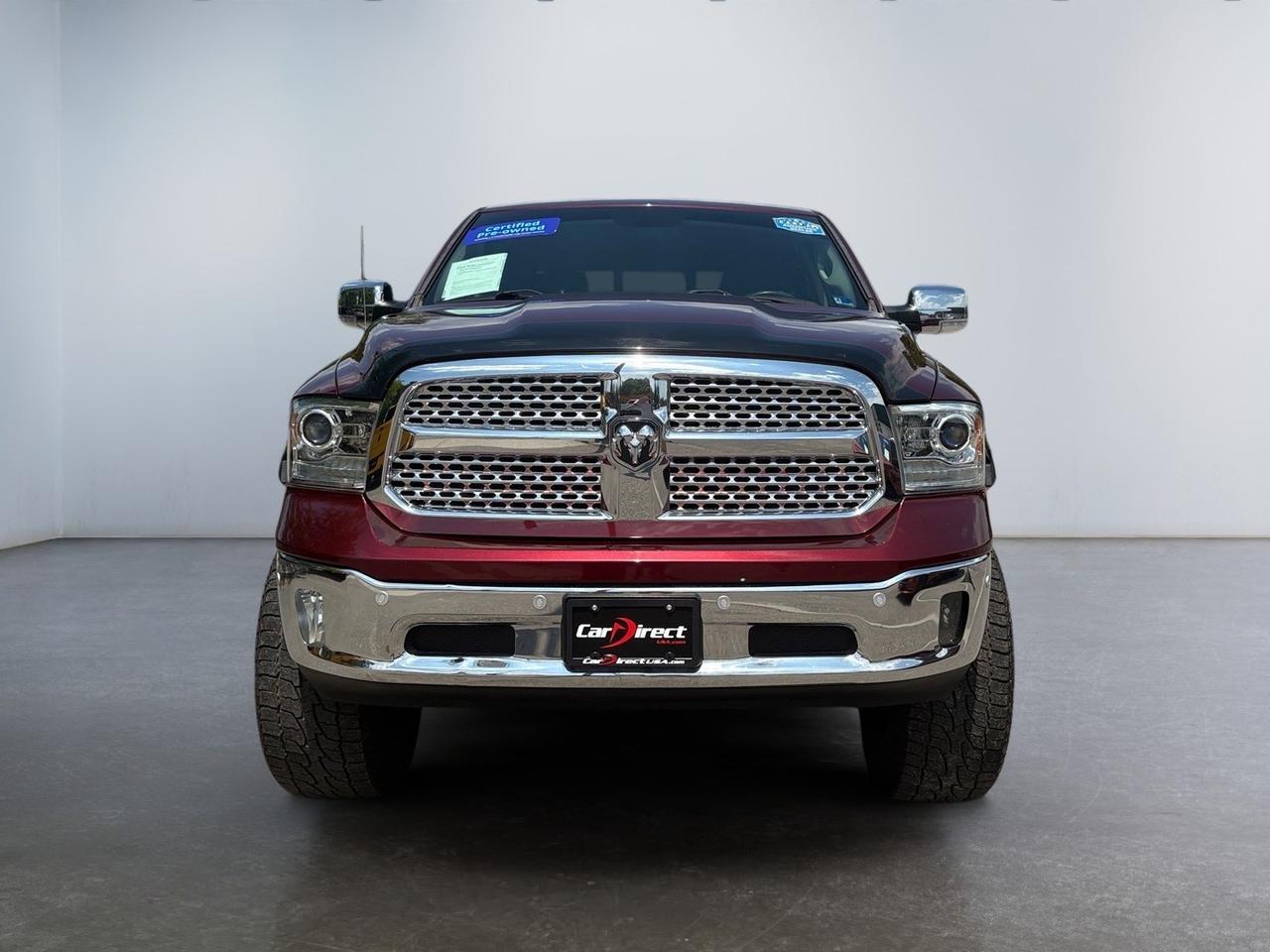 2017 Ram 1500 Laramie, TOW PACKAGE, SUNROOF, RAM BOX CARGO, REMOTE START, UCONNECT BLUETOOTH, HEATED & VENTILATED SEATS, HEATED REAR SEATS, NAVIGATION, REAR POWER SLIDING WINDOW, ONLY 89K MILES, THIS RAM IS READY TO BE IN YOUR DRIVEWAY! Virginia Beach VA